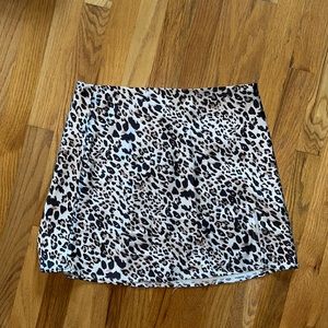 Princess polly leopard print skirt